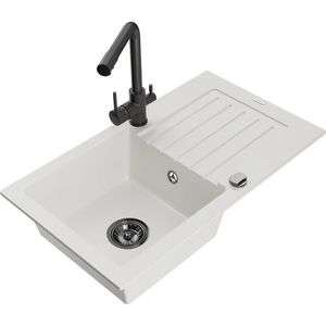 MEXEN - Duero dřezová baterie, bílá 671600-20 vyobraziť