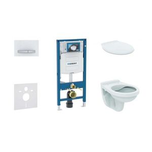 GEBERIT - Duofix Set predstenovej inštalácie, klozet Alpha s doskou, tlačidlo Sigma50, alpská biela 111.300.00.5 NR8 vyobraziť