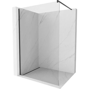 MEXEN/S - Kioto Sprchová zástena WALK-IN 105 x 200, transparent 8 mm, čierna 800-105-101-70-00 vyobraziť