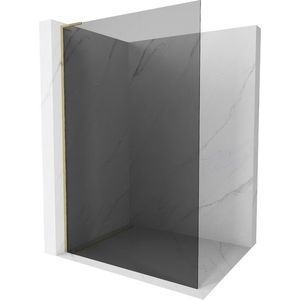 MEXEN/S - Kioto L Sprchová zástena WALK-IN 100 x 200, grafit, zlatá 800-100-103-50-40 vyobraziť