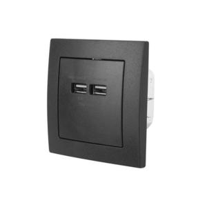 Zásuvka USB LTC LX62U Black vyobraziť