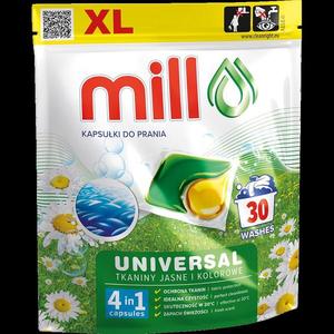 Univerzálne pracie kapsuly MILL Professional 30 ks. vyobraziť