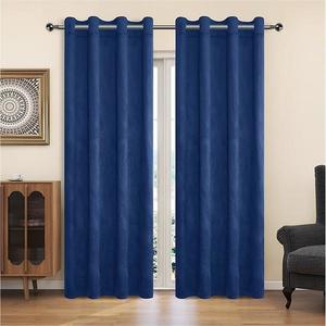 Záves na krúžkoch YC11932/200G/059/140x250 cm nebeská modrá vyobraziť