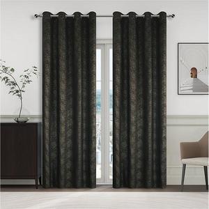 Záves na krúžkoch YC11935/280G/24/140x250 cm čierny vyobraziť