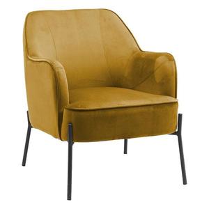 Kreslo Bob WX-2924 Yellow Velvet 20 vyobraziť