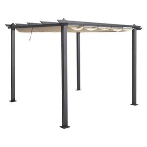 Záhradný pavilón / pergola Pescara 3x3x2.35m béžový vyobraziť