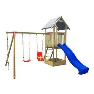 | Detské ihrisko Marimex Play Basic 005 + modrá šmykľavka | 11640377 vyobraziť