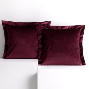 Sada 2 ks povlaků na polštáře AmeliaHome Velvet Side červená vyobraziť