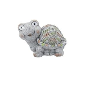 Solární LED figurka TURTLIE šedá vyobraziť