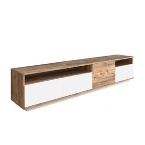 TV stolek FR5 180 cm borovice/bílý vyobraziť