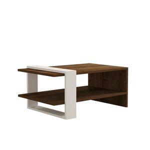 Konferenčný stolík Gaye Walnut White vyobraziť