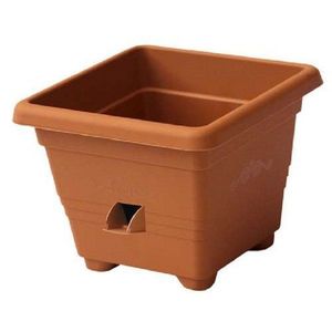 Samozavlažovací kvetináč BERGAMOT, terakota, Plastia vyobraziť