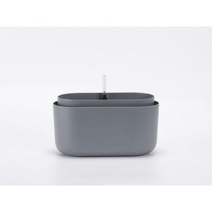 Plastia Samozavlažovací truhlík Tolita sivá, 31 x 16 cm vyobraziť