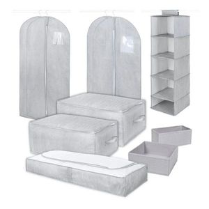 Compactor Set obalov na šaty, úložných organizérov na textil a prikrývky Boston, 10 ks vyobraziť