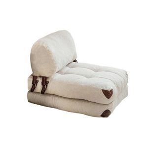 Skladacia stolička Teddy Cream vyobraziť