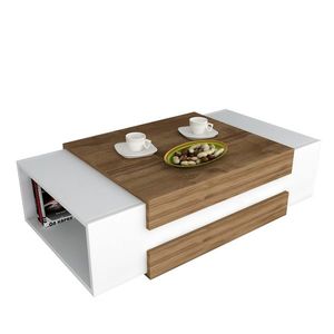 Konferenčný stolík Nora White Walnut vyobraziť