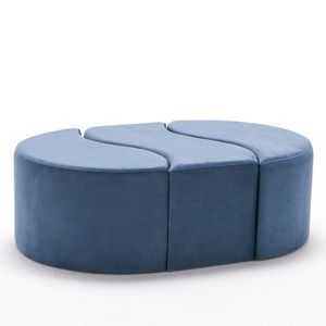 Stolička Alya Pouf Blue vyobraziť