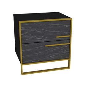 Nočný stolík Polka Black vyobraziť