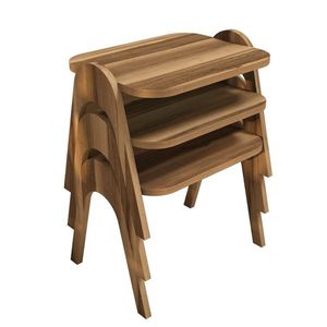 Skladací stôl Paris Walnut, 3 ks vyobraziť