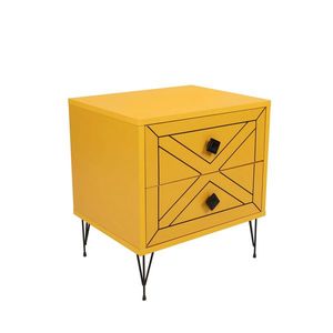 Nočný stolík Luna Yellow vyobraziť