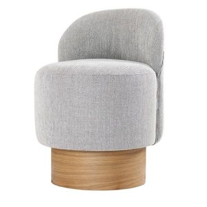 Barren Pouf Grey Stool vyobraziť