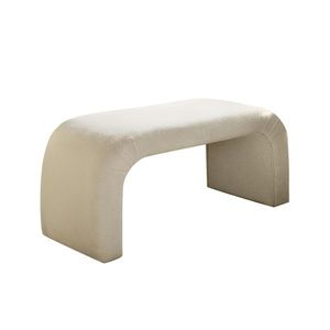 Lavička Nu Bench White vyobraziť