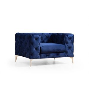 Kreslo Como Navy Blue vyobraziť