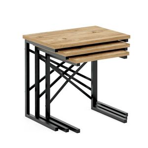 Konferenčný stolík Atlantic Pine Cross, 3 ks vyobraziť