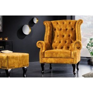 Chesterfield kreslo MIDAS Dekorhome vyobraziť