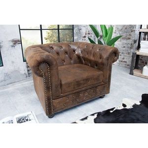 Chesterfield kreslo MIDAS Dekorhome vyobraziť