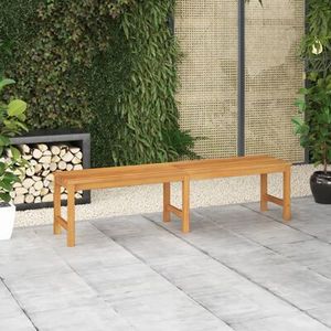 Záhradná lavica teak Dekorhome vyobraziť