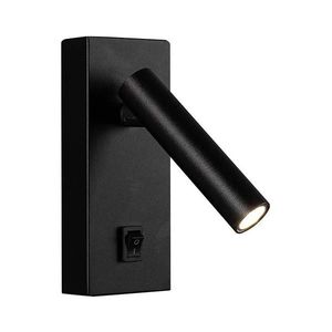 LED Nástenné bodové svietidlo LED/2W/230V 3000K čierna vyobraziť