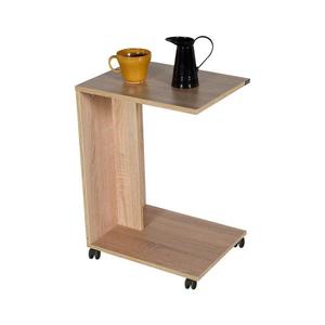 Adore Furniture Odkladací stolík 65x35 cm hnedá vyobraziť