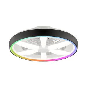 Brilliant Brilliant - LED RGBW Stropný látor so svetlom GAIANO LED/48W/230V čierna +DO vyobraziť