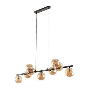 Luster na lanku ESTERA 9xG9/6W/230V hnedá/dymová béžová vyobraziť