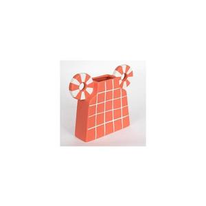 Eurolamp Keramická váza 30, 6x22, 5 cm oranžová vyobraziť