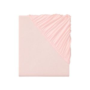 LIVARNO home Napínacia džersejová plachta, 180 – 200 x 200 cm (bledoružová) vyobraziť