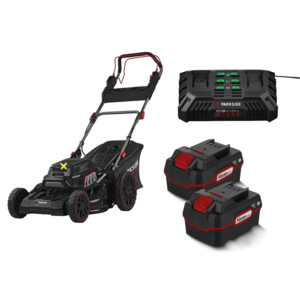 PARKSIDE PERFORMANCE® Aku kosačka na trávu 40 V PPRMA 40-Li B2 + Dvojitá nabíjačka na akumulátor 20 V/4, 5 A + Akumulátor 20 V/4 Ah, 2 kusy vyobraziť