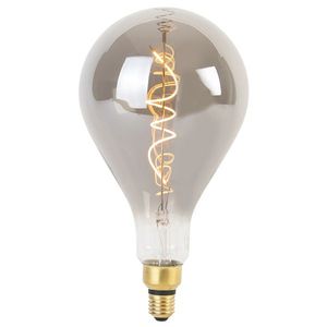 E27 Stmievateľná LED žiarovka so špirálovým vláknom A165 Dymová 4W 120lm 1800K vyobraziť