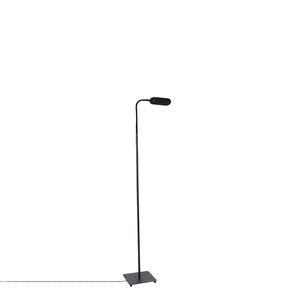 Stojaca lampa čierna vrátane LED 5-stupňového stmievania v Kelvinoch - Botot vyobraziť