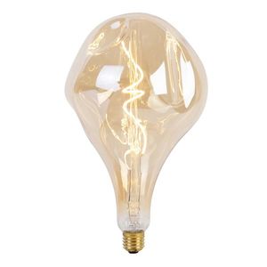 E27 Stmievateľná LED žiarovka PS160 zlatá 6W 340lm 1800K vyobraziť