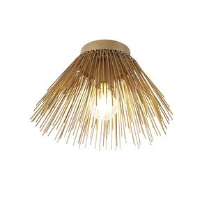 Stropné svietidlo v štýle Art Deco zlaté - Broom vyobraziť