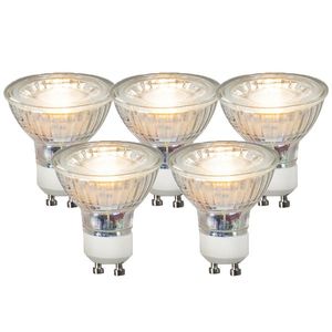 Sada 5 LED žiaroviek GU10 COB 3, 5W 330lm 3000K vyobraziť