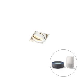 Inteligentné zapustené bodové svetlo biele bez rámu vrátane Wifi GU10 - Oneon 1 vyobraziť