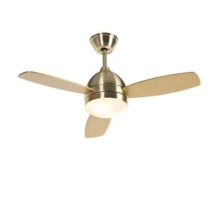 Stropný ventilátor mosadz s diaľkovým ovládaním - Rotar vyobraziť