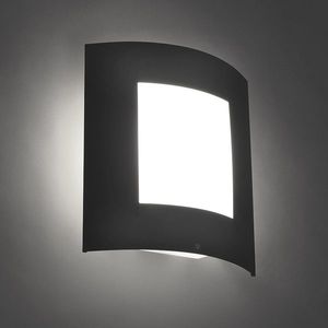 Vonkajšia nástenná lampa antracit IP44 - Emmerald 1 vyobraziť