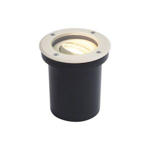 Moderné zemné bodové svietidlo béžové GU10 50 mm nastaviteľné IP65 - Delux vyobraziť