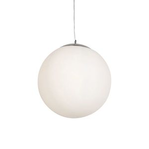 Inteligentné škandinávske závesné svietidlo opálové sklo 50 cm vrátane WiFi A60 - Ball 50 vyobraziť