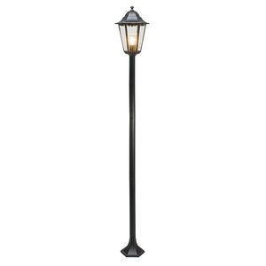 Klasická vonkajšia stojaca lampa čierna 170 cm IP44 - New Orleans 1 vyobraziť