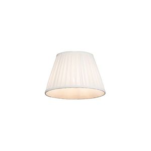 Plisovaný tienidlo biele 25/16, 5 cm vyobraziť
